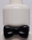 Lego 2x Black Minifigure Bow Tie Suit Tuxedo