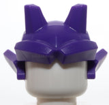 Lego Dark Purple Minifigure Headgear Head Top Gargoyle Spikes and Ears