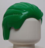 Lego Green Minifigure  Hair Combed Front to Rear Draco