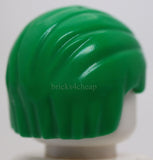 Lego Green Minifigure  Hair Combed Front to Rear Draco
