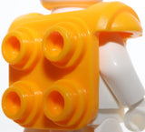 Lego Armor Breastplate Shoulder Pads 4 Studs on Back Classic Space Logo
