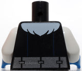 Lego Torso Jacket Dark Blue Pocket White Fur Collar Blue Ice Planet Logo