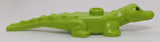 Lego Lime Alligator Crocodile Baby Hatchling with Black Eyes Pattern