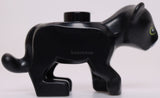 Lego Cat Large Baby Cub with Bright Pink Nose Light Bluish Gray Muzzle