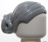Lego Light Bluish Gray Minifigure Hair Female with Elaborate Knot Bun