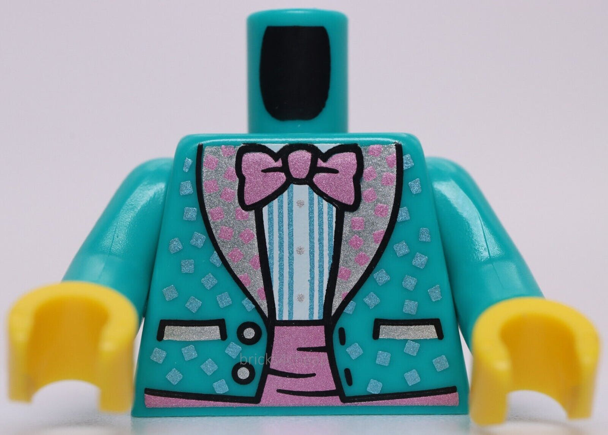 lego-dark-turquoise-minifig-torso-suit-jacket-pink-polka-dots-on-colla