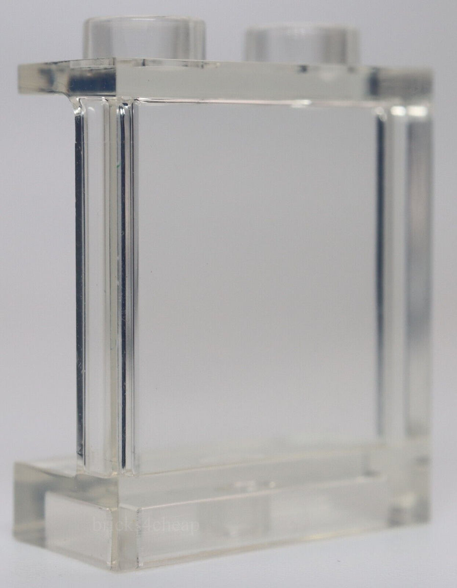 Lego 2x Trans Clear Window Panel 1 x 2 x 2 Hollow Studs – Gems In