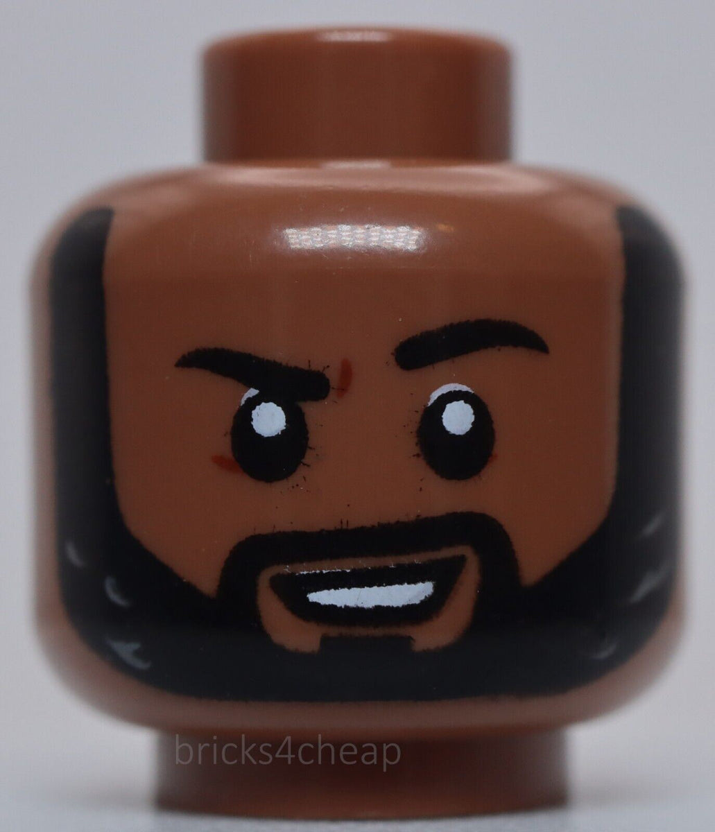 Lego discount black head