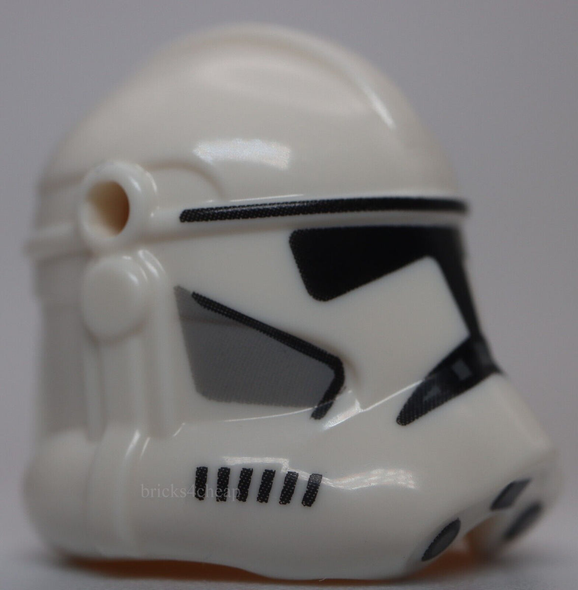 Lego Star Wars White Clone Trooper Phase 2 Helmet Headgear with Side H ...