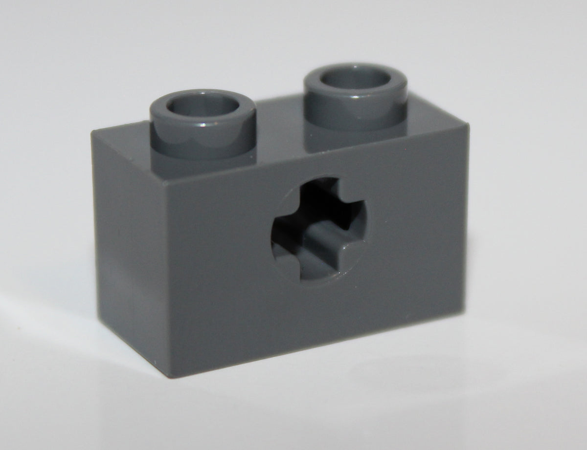 LEGO motor hammer - dark bluish gray - Extra Extra Bricks