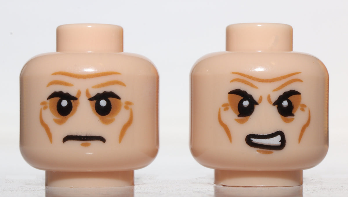 Lego light flesh heads sale