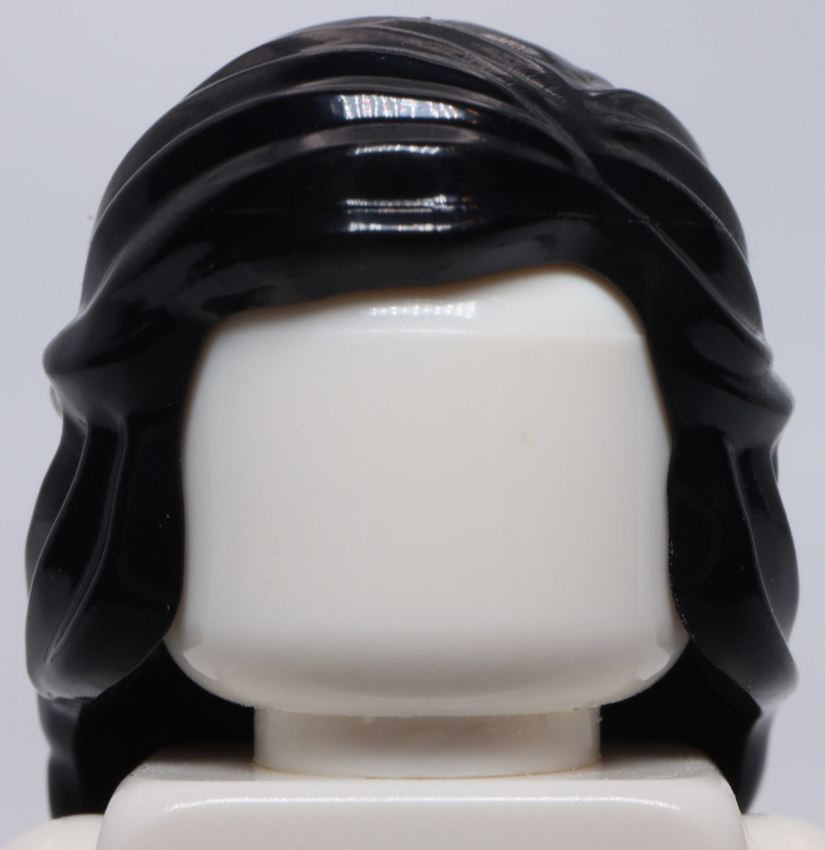 Lego Black Female Mid Length with Braid Minifig Queen – Gems In
