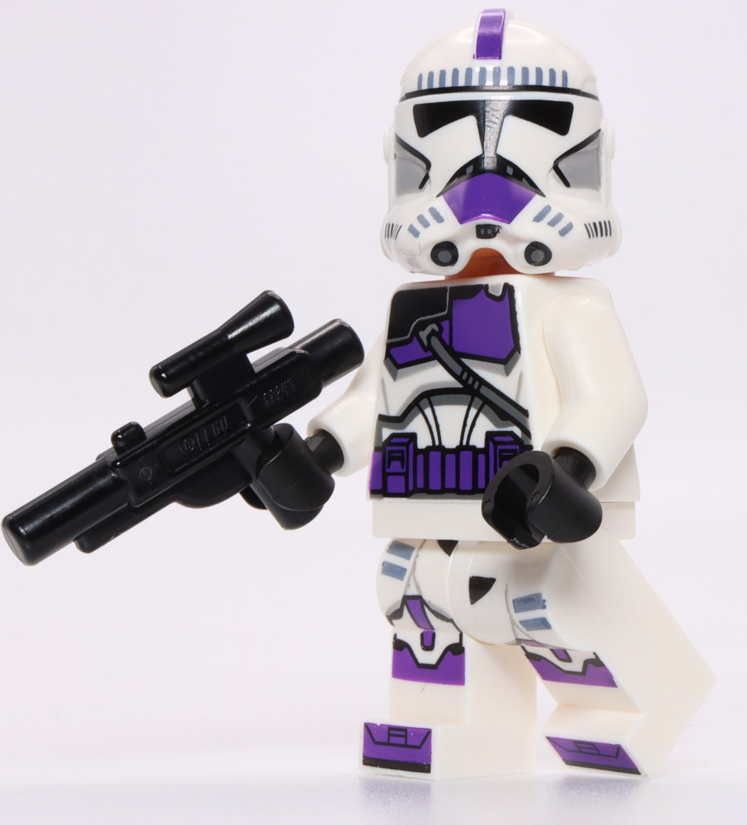 Lego Star Wars 187th Legion Clone Trooper Minifig with Blaster Gun