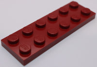 Lego 10x Dark Red 2 x 6 Plate