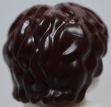 Lego Dark Brown Minifig Hair Tousled