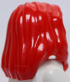 Lego Red Female Hair Mid Length with Part Over the Shoulder