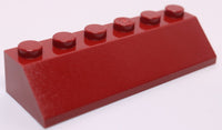 Lego 4x Dark Red Slope 45 2 x 6