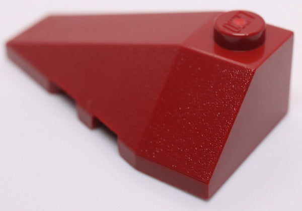 Lego 10x Dark Red Wedge 4 x 2 Triple Left