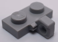 Lego 20x Light Bluish Gray Hinge Plate 1 x 2 Locking 1 Finger No Bottom Groove