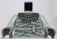 Lego Studios Light Gray Mummy Torso Bandages Pattern