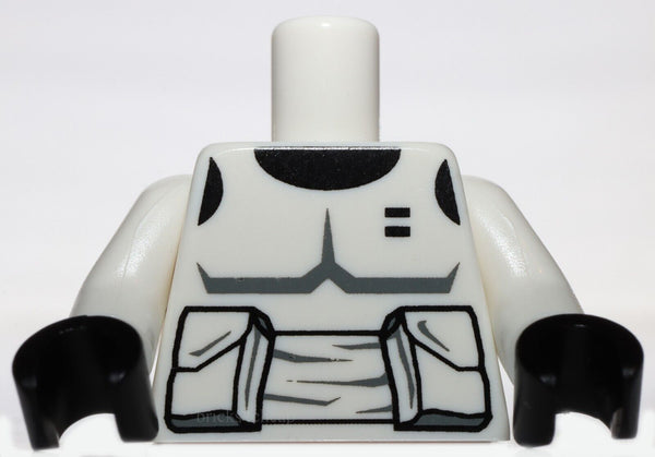 Lego Star Wars White Minifig Armor Torso Scout Trooper