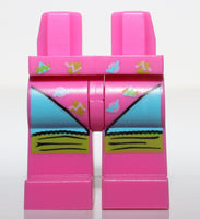 Lego Dark Pink Hips and Legs with Leotard and Leg Warmers Pattern