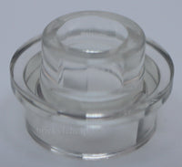 Lego 10x Trans Clear Plate Round 1 x 1 with Open Stud