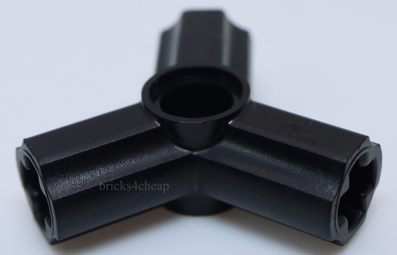 Lego 4x Black Technic Axle and Pin Connector Triple – Gems In the