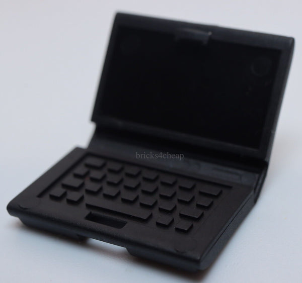 Lego Black Minifig Laptop Utensil Folding