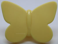 Lego 2x Bright Light Yellow Butterfly with Stud Holder