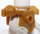 Lego Pearl Gold Armor Breastplate with Shoulder Pads Front Stud and 2 Back Studs