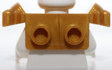 Lego Pearl Gold Armor Breastplate with Shoulder Pads Front Stud and 2 Back Studs