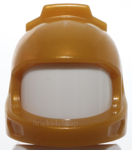 Lego Headgear Helmet Space City Astronaut with Molded Black Neck Base