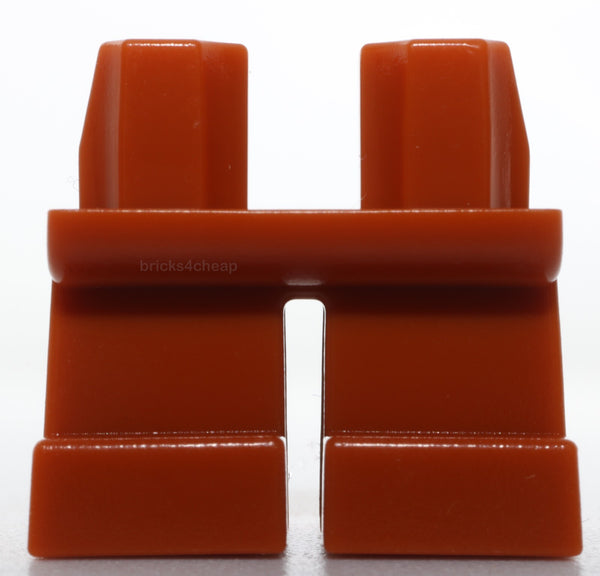 Lego Dark Orange Short Minifig Legs