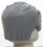 Lego Light Bluish Gray Minifig Hair Swept Left Tousled with Slight Widow's Peak