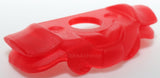 Lego Trans Red Minifigure Armor Shoulder Pads with Double Flaps