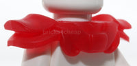 Lego Trans Red Minifigure Armor Shoulder Pads with Double Flaps