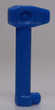 Lego 4x Blue Minifigure Helmet Antenna Rangefinder Rounded Shaft Clone Trooper