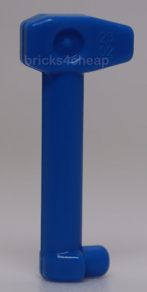 Lego 4x Blue Minifigure Helmet Antenna Rangefinder Rounded Shaft Clone Trooper