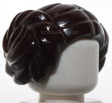 Lego Dark Brown Hair Female with 2 Buns Center Part Princess Leia 2011