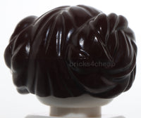 Lego Dark Brown Hair Female with 2 Buns Center Part Princess Leia 2011