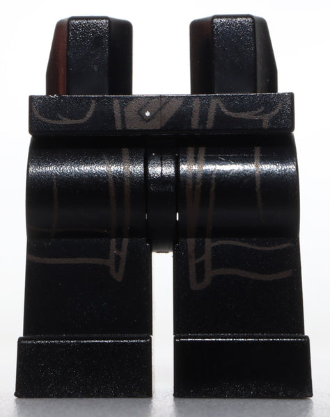 Lego Hips and Legs with SW Faint Gray Coattails Pattern