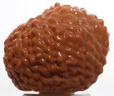 Lego Medium Nougat Minifig Hair Female Coiled Parted Wash and Go