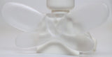 Lego Trans Clear Minifigure Wings Insect Extended with Neck Bracket
