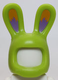 Lego Head Cover Costume Bunny Ears Bright Light Orange Medium Lavender Auricles