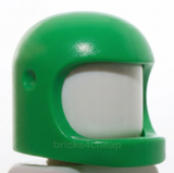 Lego Classic Space Bright Green Minifig Helmet Space Thick Chin Strap Reissue