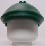 Lego Dark Green Minifigure Headgear Hat Flat Cap