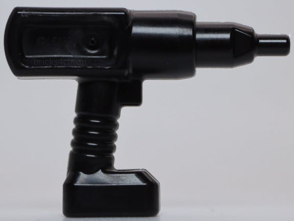 Lego Black Minifig Utensil Tool Power Drill Cordless Electric Impact Driver