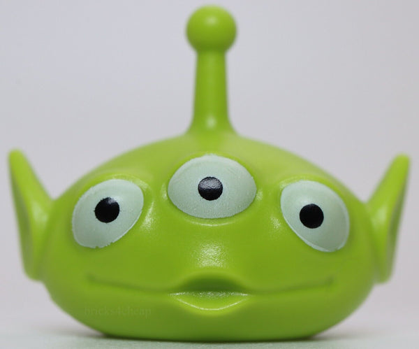 Lego Toy Story Lime Alien Head Antenna with 3 Eyes