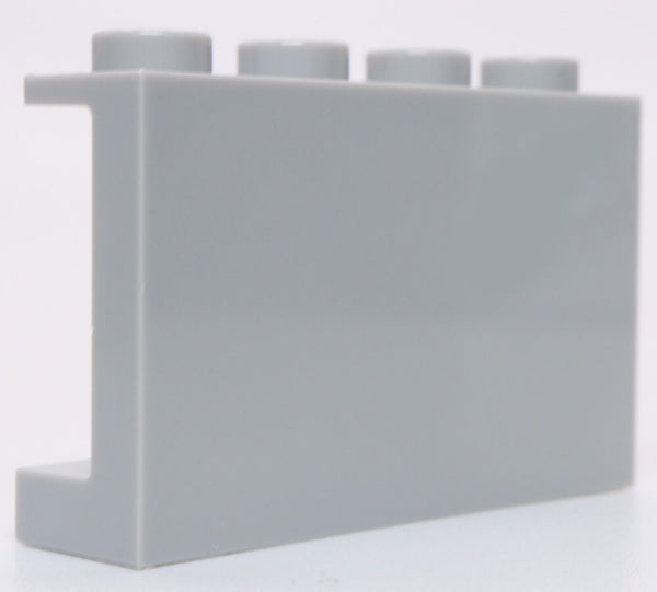 Lego 5x Light Bluish Gray Panel 1 x 4 x 2 with Side Supports Hollow Studs